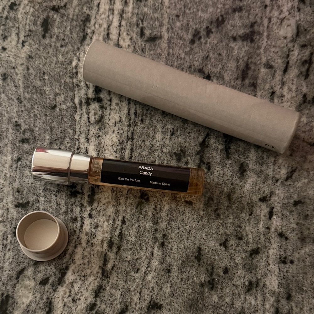 Prada Candy Eau De Parfum Rollerball with Silver Cap